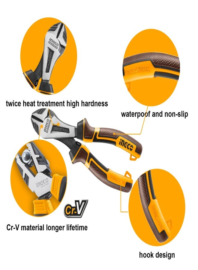 INGCO 7 Pcs Pliers Set, CR-V, Labor-saving Structural Design, Pliers, Hand tools, for Home improvement - Image 3